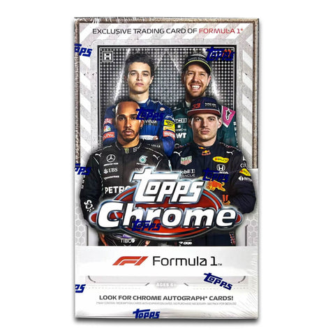 2021 Topps Chrome Formula 1 F1 Hobby Box